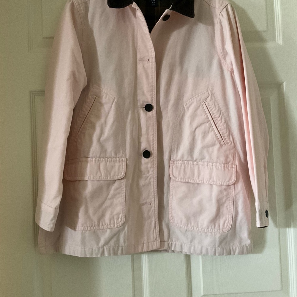 Lands' End Light Pink Utility Jacket